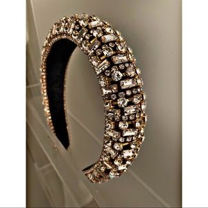 Rhinestone Padded Headband